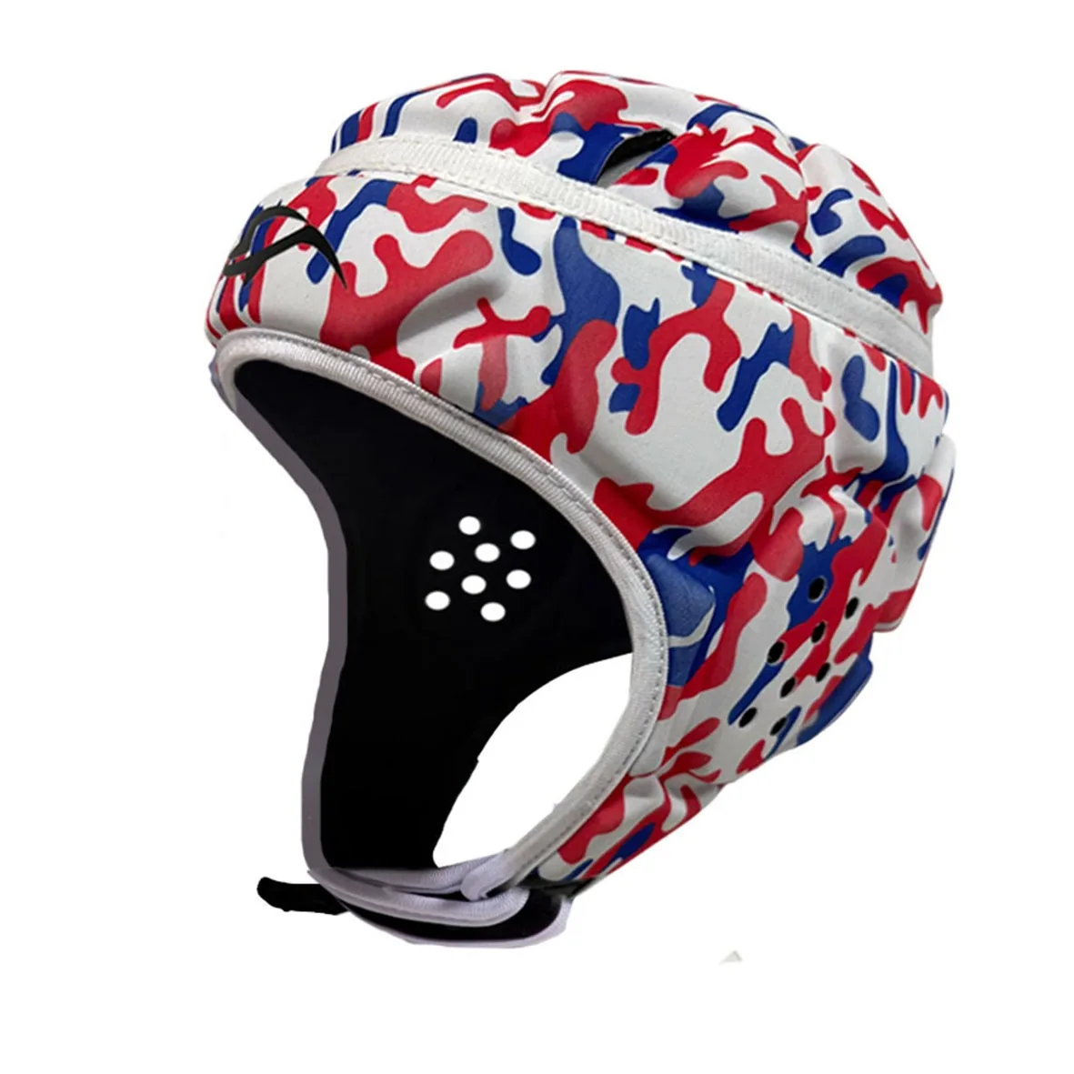 Red & Blue Camo Scrum Cap