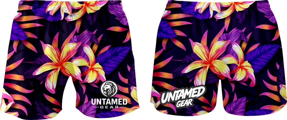 Floral Hockey & Gym Shorts