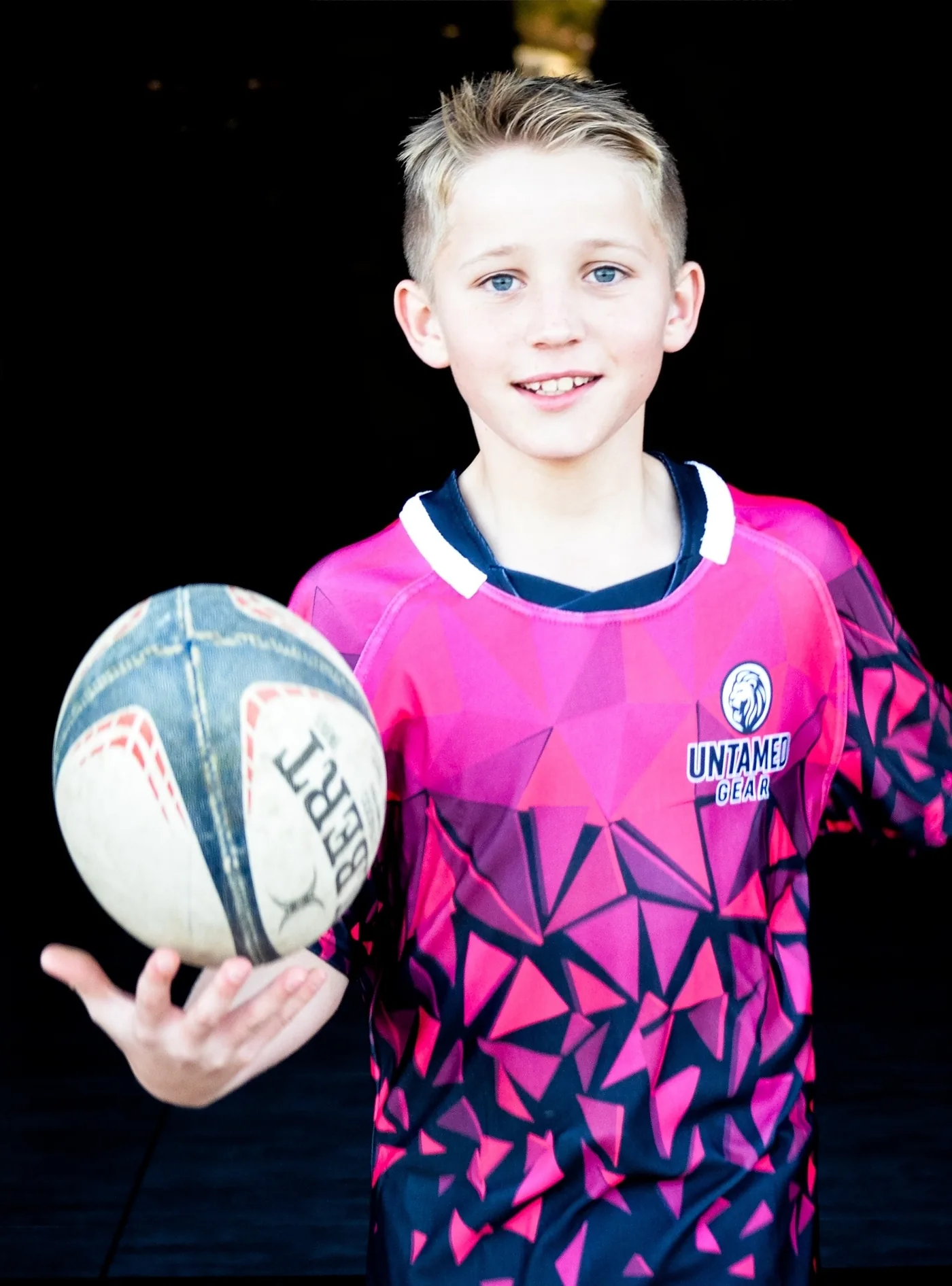 Blaze Red Rugby Jersey