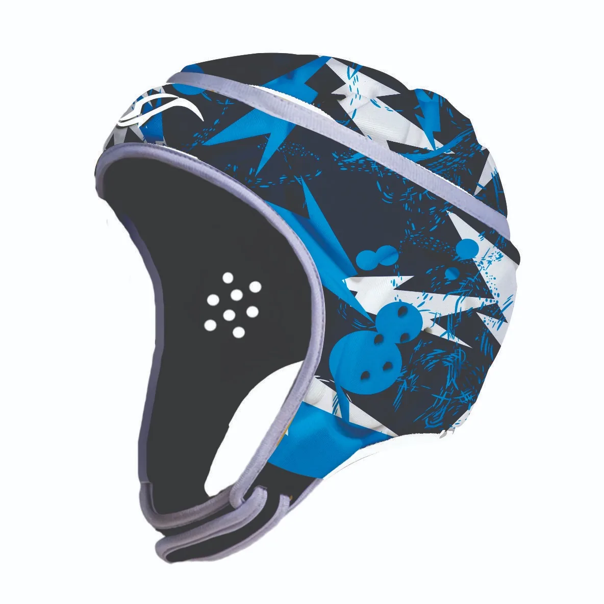 New Blue & White Scrum Cap