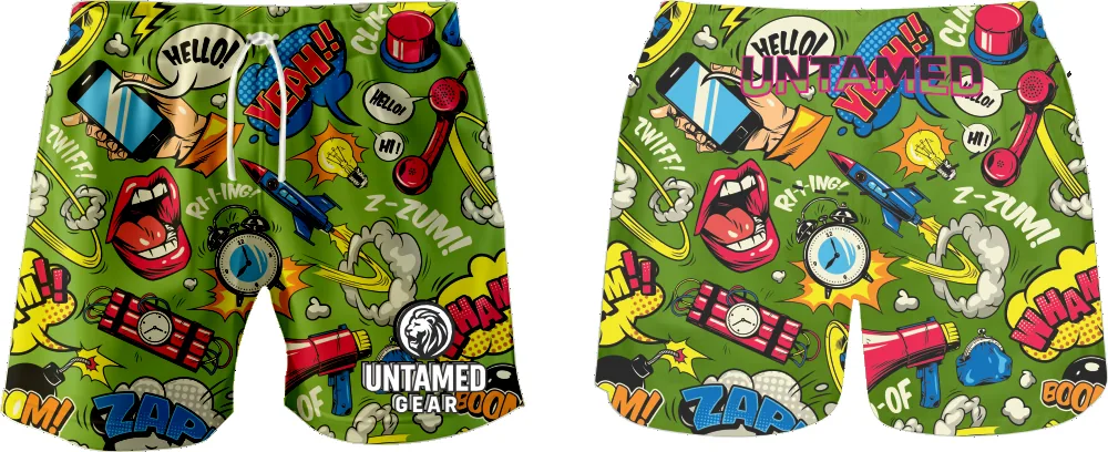 Comic Clash Shorts